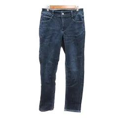 エドウィン EDWIN デニムパンツ ジーンズ スキニー ウォッシュ加工 裏起毛 M 紺 ネイビー /MNのサムネイル