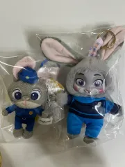 【2個まとめ売り】ズートピア ジュディ ぬいぐるみ キーホルダー