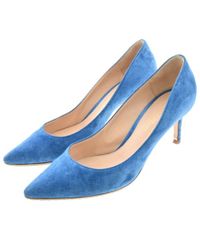 ネイビーパンプス【Gianvito rossi】 - メルカリ