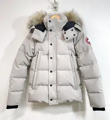 CANADA GOOSE (XS) ウィンダムパーカー ダウン ジャケット カナダグース ライトグレー WYNDHAM PARKA 3808ma K6-25のサムネイル