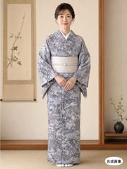 未使用訪問着フルセット♡ 豪華絢爛 総絞り紺金箔流水 - メルカリ
