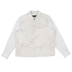 コムデギャルソン オムプリュスCOMME des GARCONS HOMME PLUS シャツ切替カモフラジップブルゾン アイボリー他Mのサムネイル