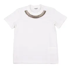 ジュンヤワタナベ コムデギャルソンJUNYA WATANABE COMME des GARCONS 安全ピン装飾Tシャツ 白M位のサムネイル