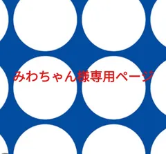 みわちゃん様専用ページです。のサムネイル