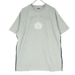 CHAPS チャップス 半袖 ロゴプリント Tシャツ Ｌ グレー系 メンズ 古着のサムネイル
