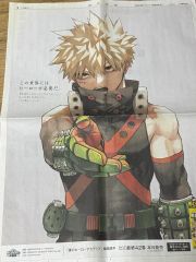 TOHO 10周年 ポップアップ ヒロアカ 爆豪勝己 B2ポスター 会場限定
