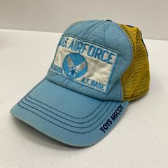 U.S.A.F. ロゴ刺繍 キャップ 世田谷ベース エアフォースブルー - メルカリ