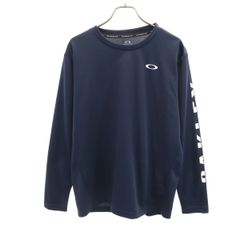 OAKLEY オークリー 長袖Tシャツ ロンT センターロゴ ホワイト M - メルカリ