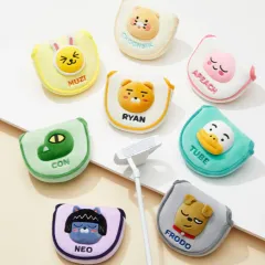 (新品) カカオフレンズ ゴルフ用品 ソフト パター カバー マレットのサムネイル