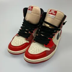 【姫路東店】 中古 NIKE | ナイキ×SPIDER-MAN スニーカー AIR JORDAN 1 HIGH OG SP DV1748-601 2023S/S サイズ:27.0cm レッド 【126】のサムネイル