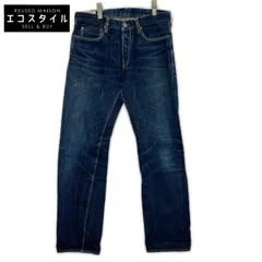 STUDIO D'ARTISAN　ステュディオダルチザン　D01-35 限定生産 35周年モデル 蓼正藍デニム "復刻D-01" ノンウォッシュ パンツ　34のサムネイル