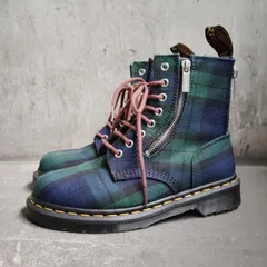 Dr.Martens 1460 ZIP CORE APPLIQUE UK6 8ホールブーツ ドクターマーチン アップリケ ブラックウォッチのサムネイル