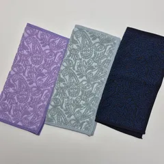 【新品】CLASSICS the Small Luxury レディースハンカチ 3枚セット 高級ハンカチ 日本製のサムネイル
