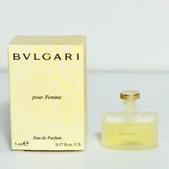 新品未使用　BVLGARI pour Femme eau de parfum ブルガリ　プールファム　フェム　オーデパルファム　香水　5mlのサムネイル