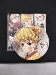 鬼滅の刃 全集中展 無限列車編 遊郭編 幕間画缶バッジ 我妻善逸 善子