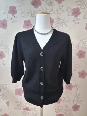 カールラガーフェルド ブラックカーディガンのサムネイル
