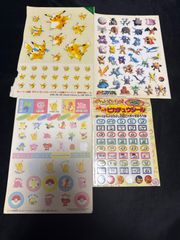 【新品未開封】特別ふろく　ポケットモンスター 全150匹　カラーシール 希少】 初代 ポケットモンスター カラーシール 特別ふろく ポケモン