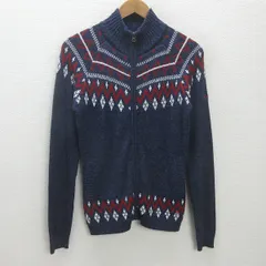 d■コロンビア/Columbia スコモフルジッブセーター PL2897【M】紺/LADIES/12【中古】のサムネイル