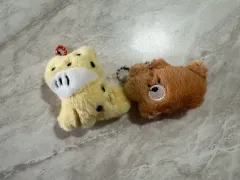 動物ぬいぐるみガチャキーホルダー