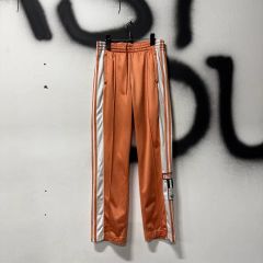 Needles トラックパンツ ホワイト オレンジ XS - メルカリ