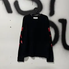 OUR LEGACY FW14 バラ ローズ スウェット シャツ ブラックのサムネイル