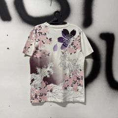 ジョジョ展 岸辺露伴は動かない スプレーアートTシャツ 荒木飛呂彦原画