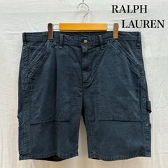 ポロバイラルフローレン パラシュートカーゴショーツ ブラック サイズ