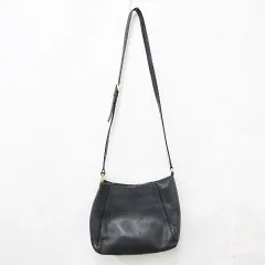 マイケルマイケルコース Michael michael kors ショルダーバッグ 斜め掛け ロゴ プレート レザー ブラック 黒のサムネイル