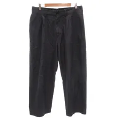 イール EEL CT PANTS クロスタックパンツ L 黒 ブラック タック入り 無地 /SCのサムネイル