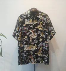 ■ Kona Bay Hawaii コナベイハワイ ■ ランドオブアロハ ベリーズアンティーク別注カラー アロハシャツ オープンカラーシャツ ■ Made in HAWAII ハワイ製 ■ YYY1036のサムネイル