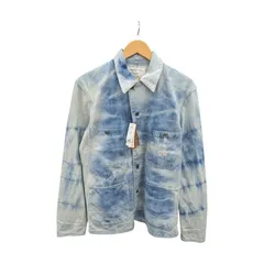 美品 RRL Ralph Lauren ラルフローレン Denim Engineer Jacket Biloxi Wash デニム カバーオール 782P05140001 ブルー系 サイズS 65111のサムネイル