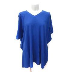 ズッカ zucca カットソー 半袖 M 青 ブルー /YIのサムネイル