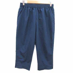 ルコックスポルティフ le coq sportif クロップドパンツ M 紺 ネイビー /YKのサムネイル