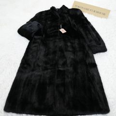 サガミンクリアルファー コート 本毛皮 水貂 Demi Buff Mink Jacket