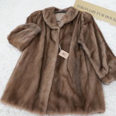 毛皮 MINK リアルファー ミンク パールミンク コート XLサイズ - メルカリ