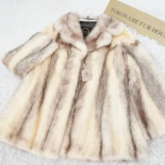 クロスミンク リアルファー ジャケット 本毛皮 Cross Mink Jacket