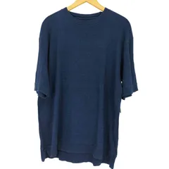 カーリー CURLY＆Co インディゴ クルーネック半袖Tシャツ メンズ JPN：3 のサムネイル