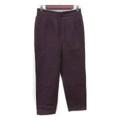 ボールジー BALLSEY トゥモローランド テーパードパンツ 36 S 赤 ボルドー /YIのサムネイル