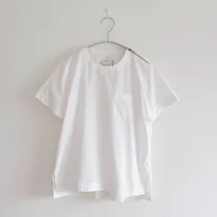 D392 sacai サカイ 品番21-05575 ショルダージップ　半袖Tシャツ　プルオーバー　トップス　ブラウス 白　ホワイト　ポケット付き　美品のサムネイル