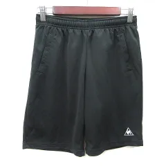 ルコックスポルティフ le coq sportif ハーフパンツ ショート M 黒 ブラック /YIのサムネイル