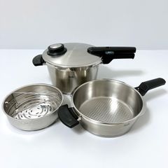 ワンダーシェフ圧力鍋オースプラス 3.5L BK＋エコグリップ - メルカリ