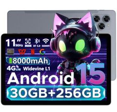 Android15 タブレット 11インチ SIMフリー 30GB＋256GB - メルカリ