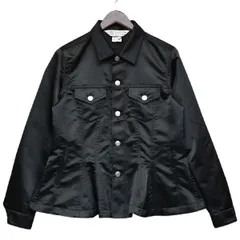COMME des GARCONS COMME des GARCONS　コムデギャルソンコムデギャルソン　2026SS　Peplum Poly Jean Jacket　フレアポリエステルジャケット　RQ-J010　8054000246342のサムネイル