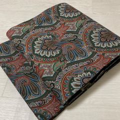 ジャガード織 名古屋帯 花柄 刺繍 - メルカリ