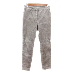 プラステ PLST テーパードパンツ コーデュロイ XS グレージュ /MNのサムネイル
