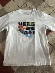 ユニクロ スーパーマリオ グラフィック Tシャツ L