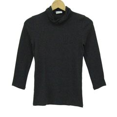 ブルネロクチネリ ニット トップス 七分袖 レディース Sサイズ ブラック Brunello Cucinelli 【中古】