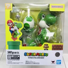 【中古】未開封・ﾃｰﾌﾟ二度貼りS.H.Figuarts ﾖｯｼｰ (SUPER MARIO)[22]