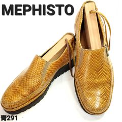 美品】MEPHISTO メフィスト レザーシューズ（US6 .5） 本革 茶 - メルカリ