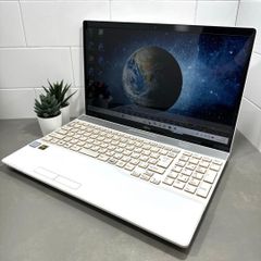 極上】富士通プレミアムホワイト☘️8世代i7☘️SSD256GB+HDD1TB